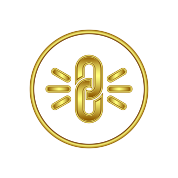 pngtree durable icon design gold color link vector png image 15125364